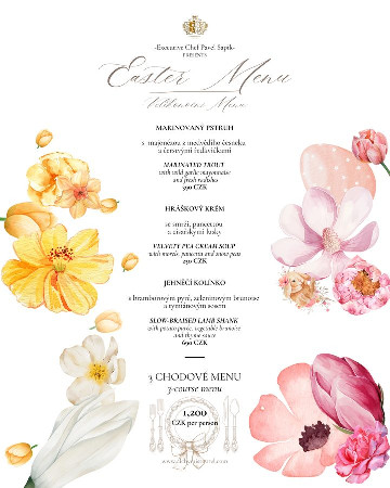 Velikonoční menu